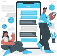 Chat Illustration
